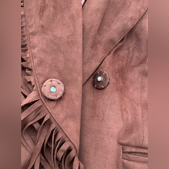 Shyanne Rust Fringe Jacket - Picture 5 of 15